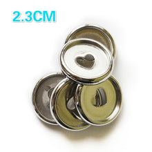Load image into Gallery viewer, 30PCS Colorful Heart Binding Buckle Disc Ring Mushroom Hole Ring Round Plastic Disc Buckle Hoop DIY Binder Notebook 35MM

